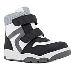 Детские ботинки Orthoboom 81147-15 черно-серый