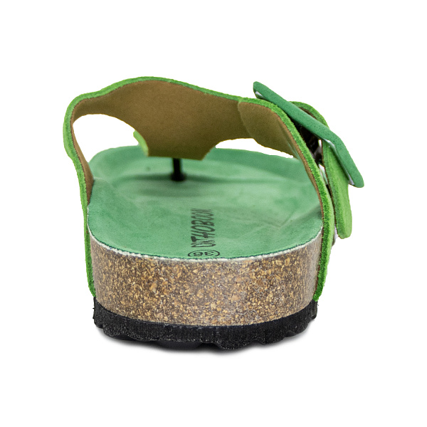 Женские биркенштоки Orthoboom 20323-07 темно-фисташковый