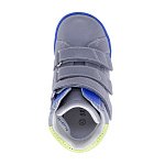 Детские ботинки ORTHOBOOM 81147-15 ярко-серый с синим фото 4