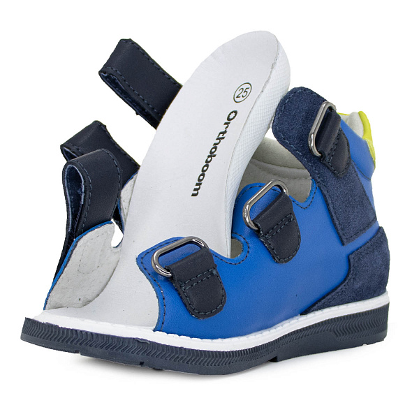 Детские сандалии Orthoboom 27057-01 темно-синий бриз