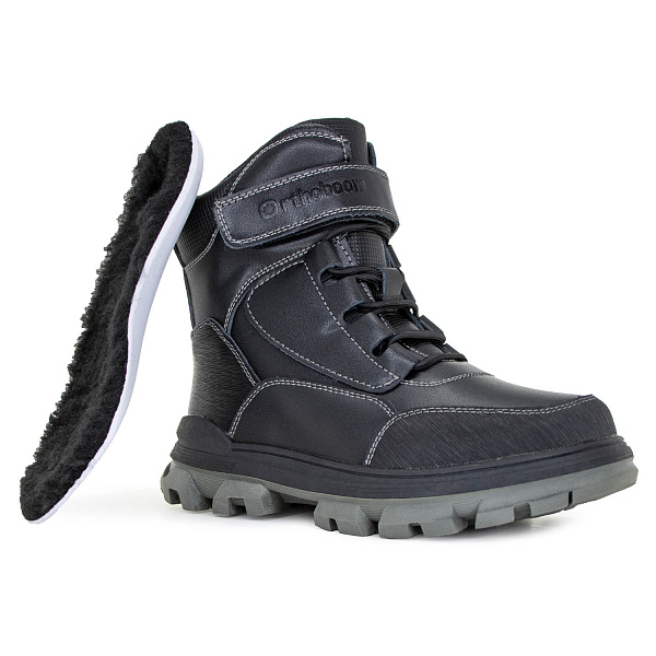 Ботинки Orthoboom 87054-01 черный