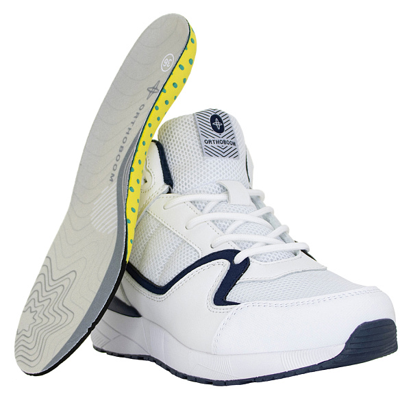 Кроссовки Orthoboom 32245-31 белый дым