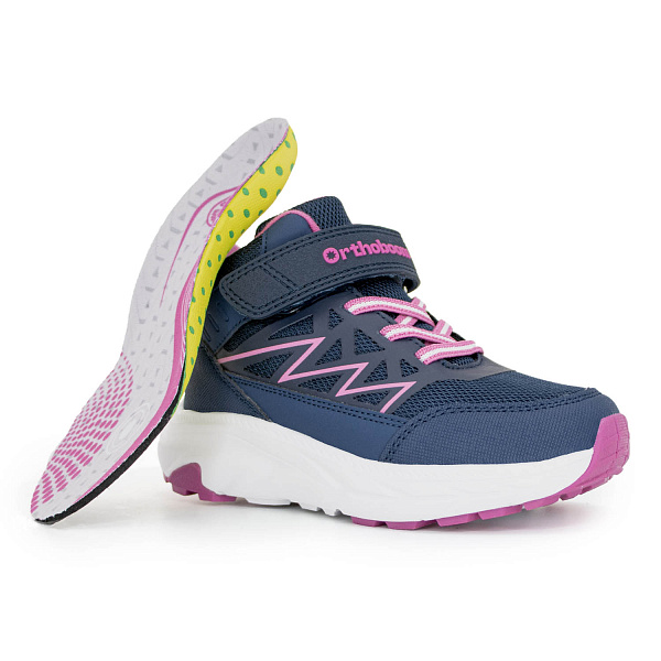 Детские кроссовки Orthoboom 30245-11 фиолетово-синий с розовым