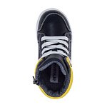 Детские кеды ORTHOBOOM 37223-01 черный с желтым фото 5