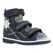 Детские сандалии Orthoboom 71057-06 темно-синий 
риф фото 1