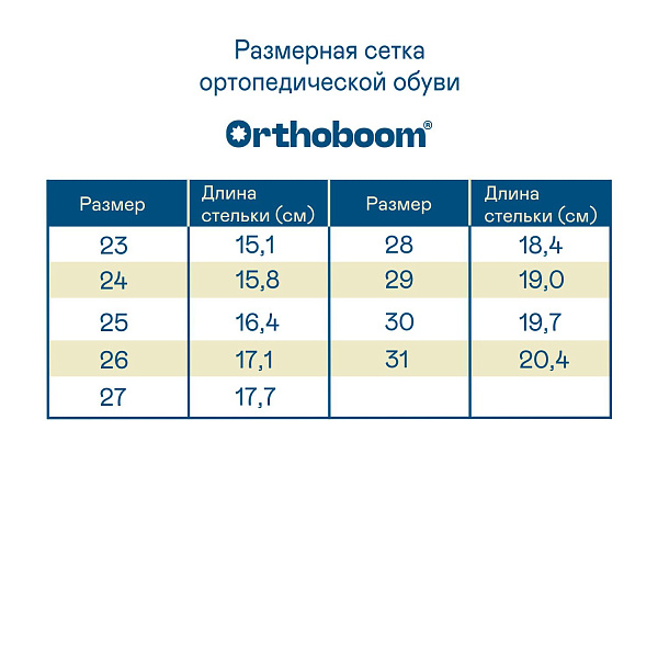Детские биркенштоки Orthoboom 20325-11 хаки с коричневым