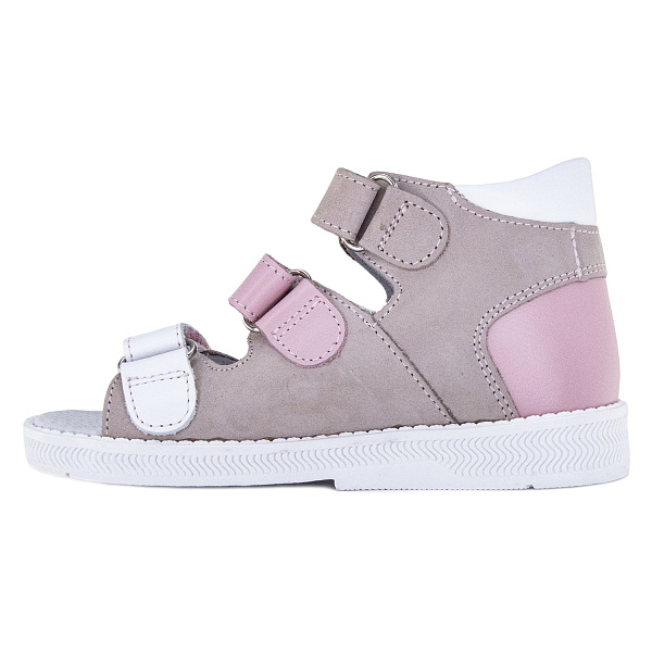 Детские сандалии Orthoboom 27057-01 капучино с розовым