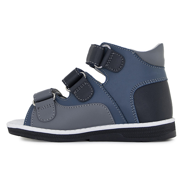 Детские сандалии Orthoboom 25057-07 синяя сталь 