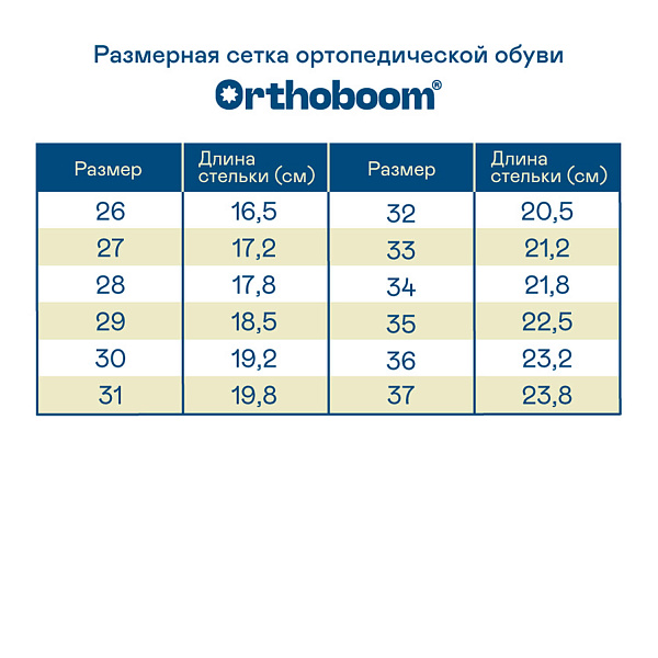 Детские ботинки Orthoboom 80123-06 черный гранит