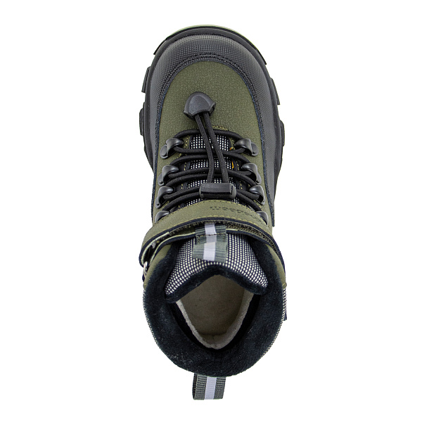 Детские ботинки  Orthoboom 81054-01 лаврово-зеленый