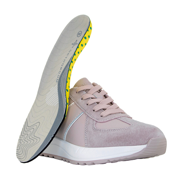 Женские кроссовки Orthoboom 32247-37 пудровый