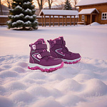 Детские дутики/сноубутсы Orthoboom 63055-02 сиреневый тааффеит фото 3