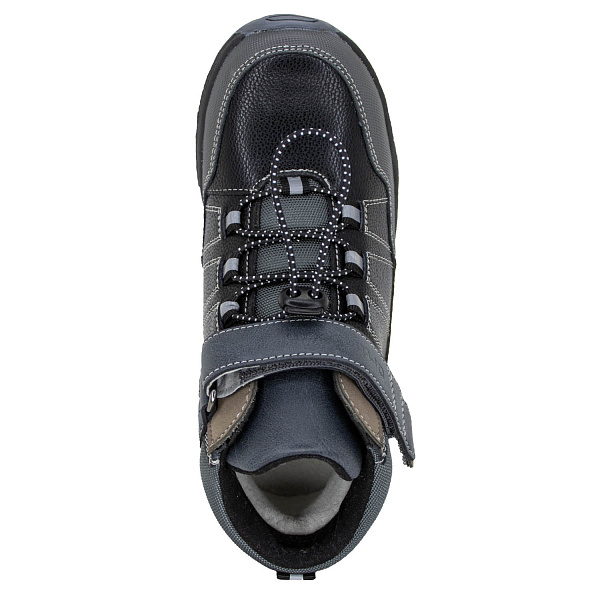 Детские ботинки Orthoboom 83394-34 черный с ореховым