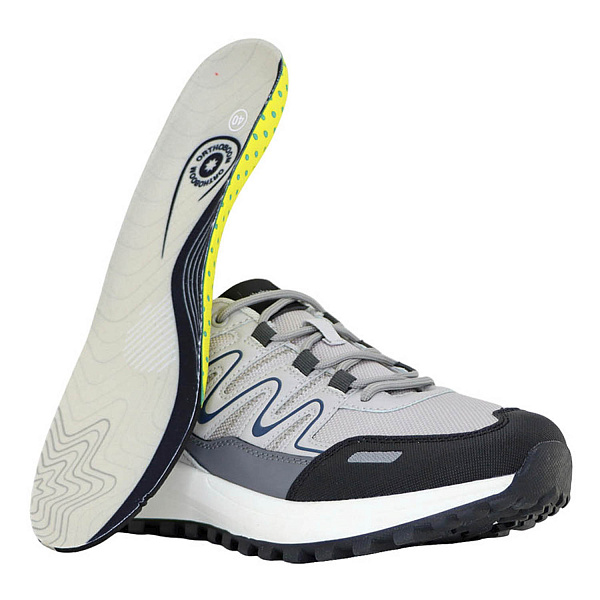 Кроссовки Orthoboom 37057-03 серый с черным