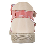 Детские сандалии Orthoboom 27057-01 лососевый с бежевым фото 4