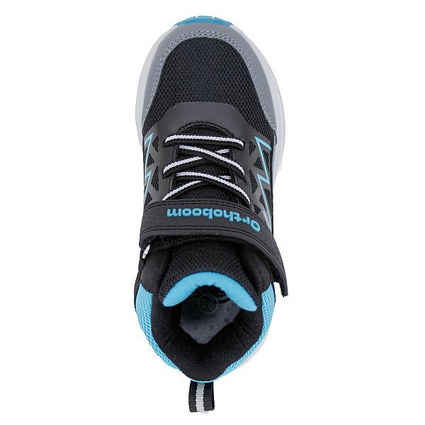 Детские кроссовки Orthoboom 30245-11 черно-голубой