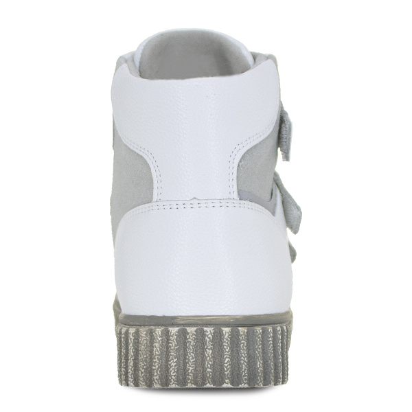 Ботинки 83055-02 белый нефрит