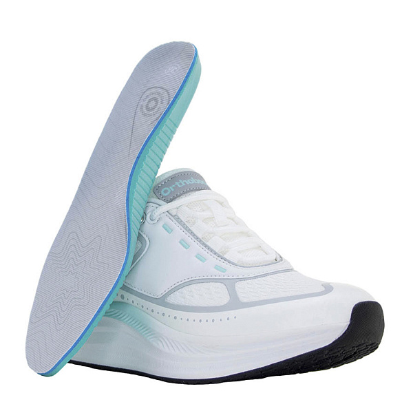 Кроссовки Orthoboom 37245-11 бело-серый