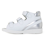 Ортопедические Детские сандалии Orthoboom 43397-5 белый с серебром фото 4