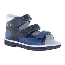 Ортопедические детские сандалии Orthoboom 
27057-01 синий фото 1