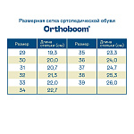 Ортопедические Детские кроссовки Orthoboom 32223-25 черный с синим фото 9