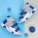 Детские сандалии Orthoboom 27057-10 платиново-сапфировый фото 2