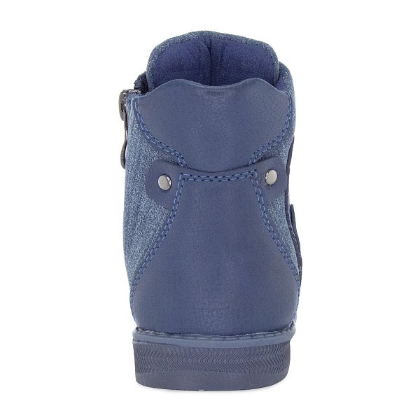 Детские ботинки ORTHOBOOM 83054-02 темно-синий с синим