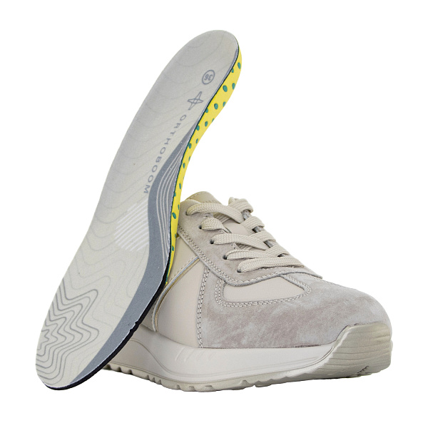 Женские кроссовки Orthoboom 32247-37 бежевый нюд