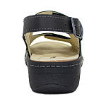 Женские босоножки 20323-01 глубокий черный фото 3