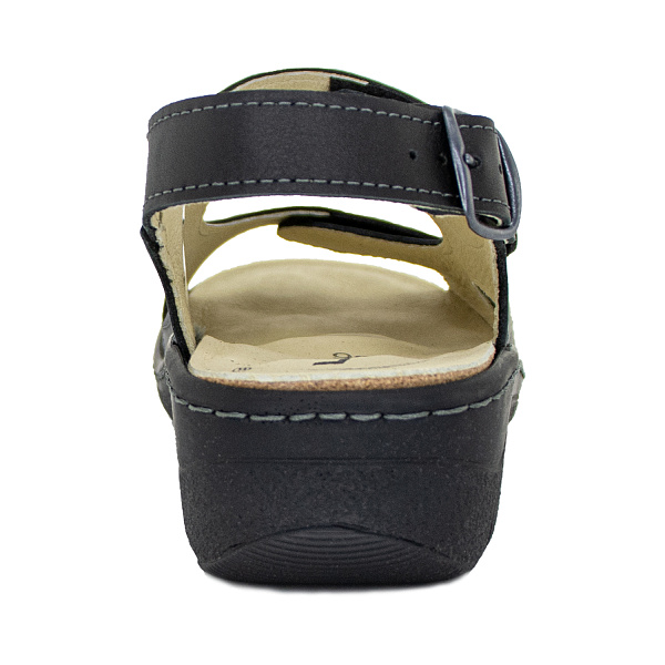 Женские босоножки 20323-01 глубокий черный