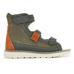 Детские антиварусные сандалии Orthoboom 71057-10 травяной деним фото 3