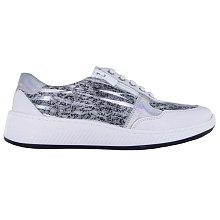 Ортопедические женские кроссовки Orthoboom 
32247-35 белый с принтом фото 3