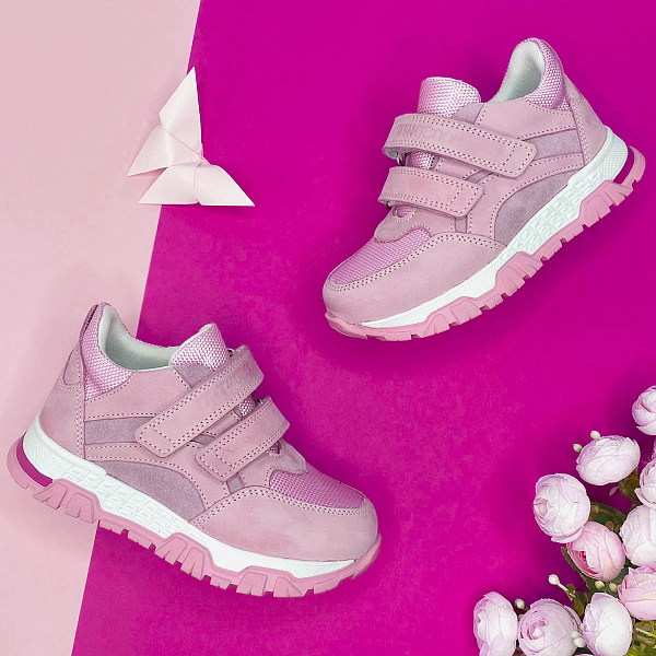 Детские кроссовки Orthoboom 31057-01 розово-лиловый