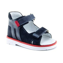Детские сандалии Orthoboom 27057-09 черничный с 
красным фото 1