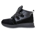 Ортопедические Полусапожки Orthoboom 61447-10 черный карбон фото 4