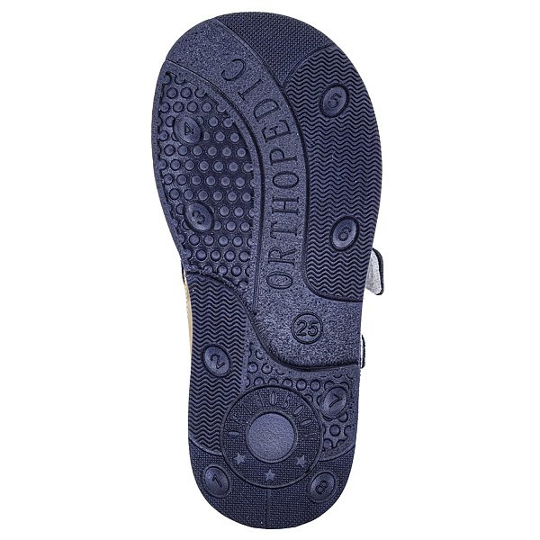 Детские сандалии Orthoboom 25057-10 темно-синий-коричневый