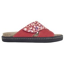 Ортопедические женские босоножки Orthoboom 
20325-15 красный с принтом фото 3