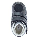 Детские ботинки ORTHOBOOM 81054-01 ярко-черный с серым фото 5