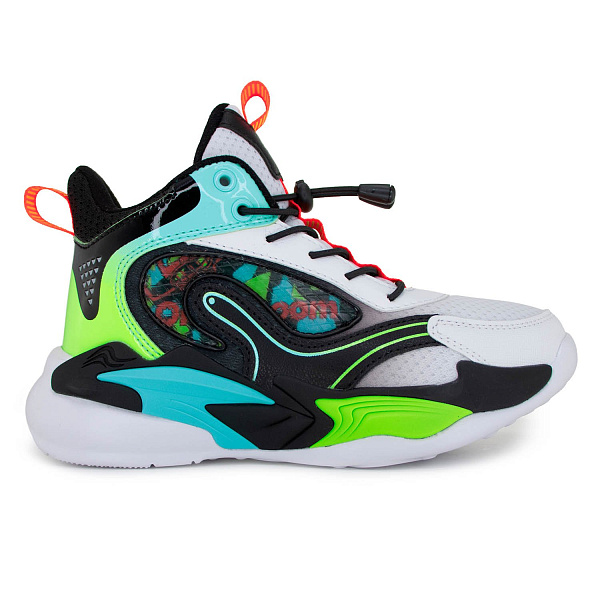 Детские кроссовки Orthoboom 30247-18 черно-белый multicolor