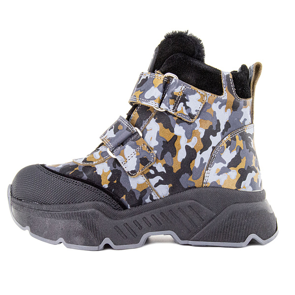 Детские ботинки Orthoboom 88123-42 городской камуфляж