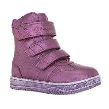 Ортопедические детские ботинки Orthoboom 81145-13 
ежевичный фото 1