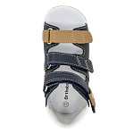 Детские сандалии Orthoboom 43397-5 темно-синий с коричневым фото 6