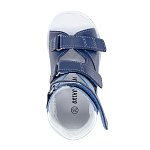 Детские сандалии ORTHOBOOM 71057-01 голубая пудра фото 4