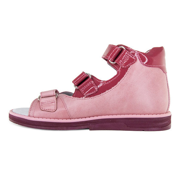 Детские сандалии Orthoboom 43397-4 светло-розовый с бордо