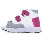 Детские сандалии Orthoboom 27057-10 бело-лиловый фото 5