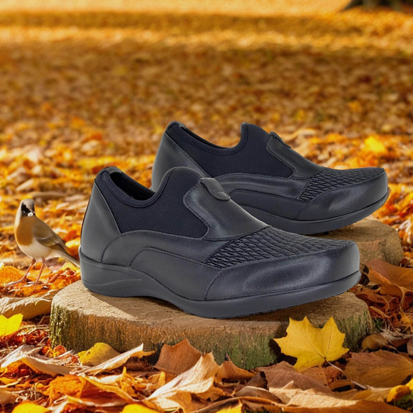 Женские ботинки Orthoboom 87055-01 антрацит