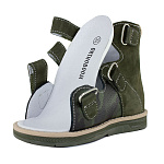 Детские сандалии Orthoboom 71597-33 болотный милитари фото 7