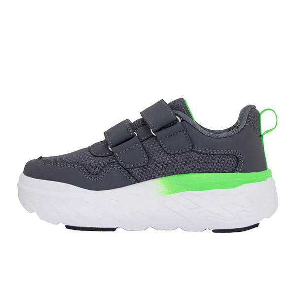 Детские кроссовки Orthoboom 30223-04 черный с салатовым
