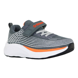 Детские кроссовки Orthoboom 32223-25 серый с оранжевым фото 1