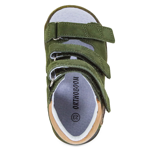 Детские сандалии Orthoboom 43397-5 хаки